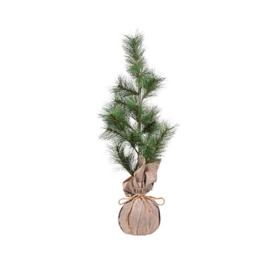 Long Needle Pine TblTop Tree in Burlap 76cm FXT171L