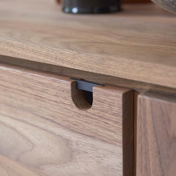 Lorris Natural Solid Walnut Single Basin Vanity Unit – Oak Furniture ...