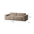 Loveren Chenille Sofa