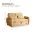 Lucca Corduroy Sofa Bed