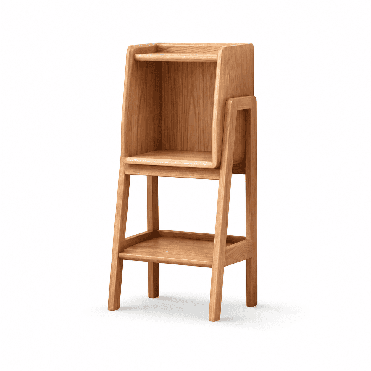 Macon Solid Oak Small Bookcase