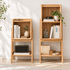 Macon Solid Oak Small Bookcase