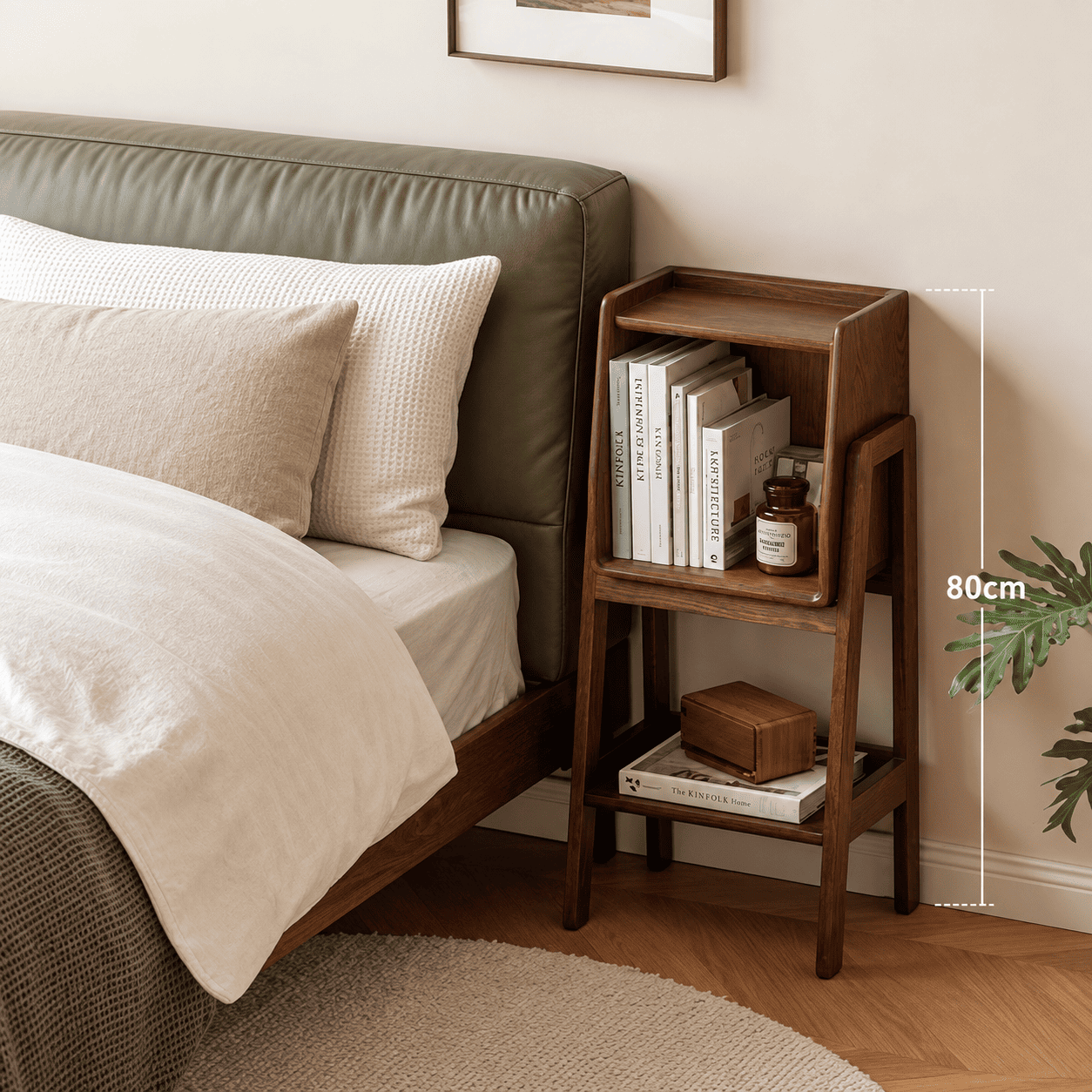Macon Solid Oak Small Bookcase