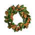 Magnolia Leaf Wreath 68CM FXW334 | Oak Furniture Store