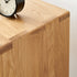 Malmo Natural Solid Oak Bedside Table Design 2