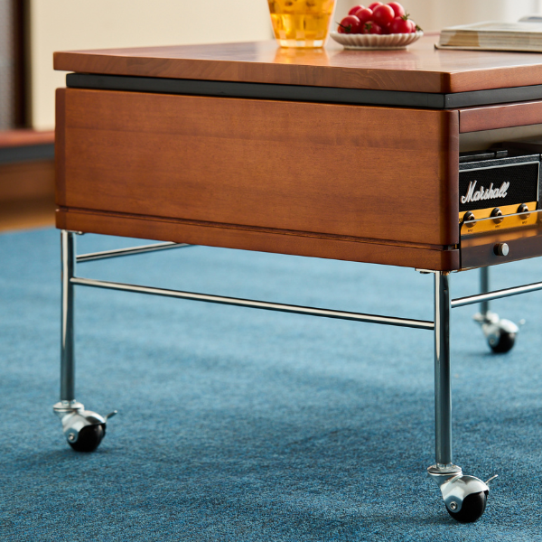 Martis Solid Boxwood Movable Coffee Table