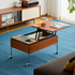 Martis Solid Boxwood Movable Coffee Table