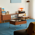 Martis Solid Boxwood Movable Coffee Table