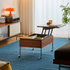 Martis Solid Boxwood Movable Coffee Table