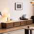 Mesa Natural Solid Walnut Entertainment Unit with Ceramic Top