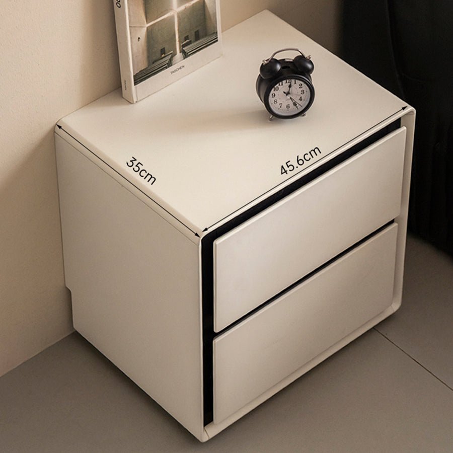 Miers Solid Rubber Wood Floor Standing Bedside Table | Oak Furniture Store