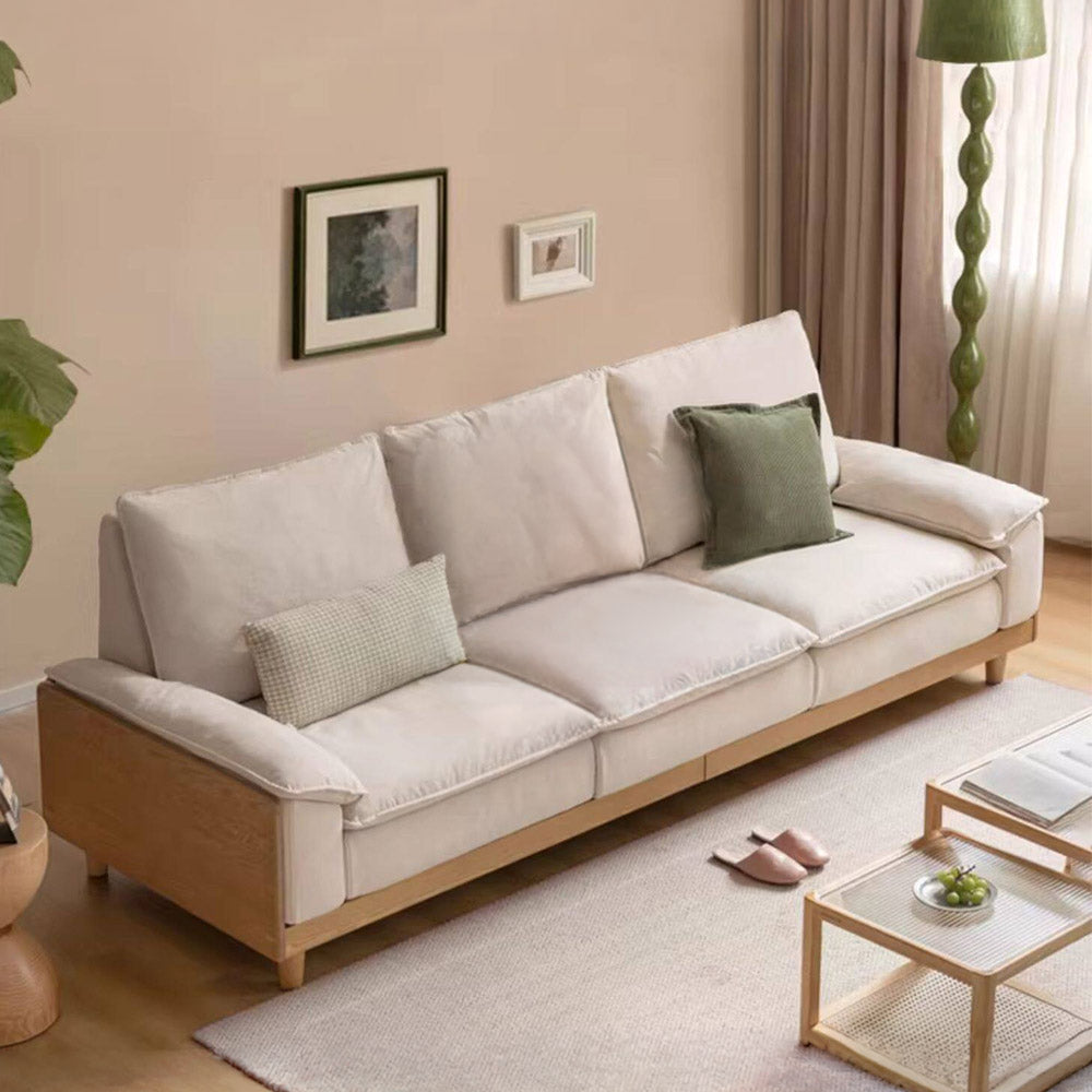Milena Natural Solid Ash Sofa