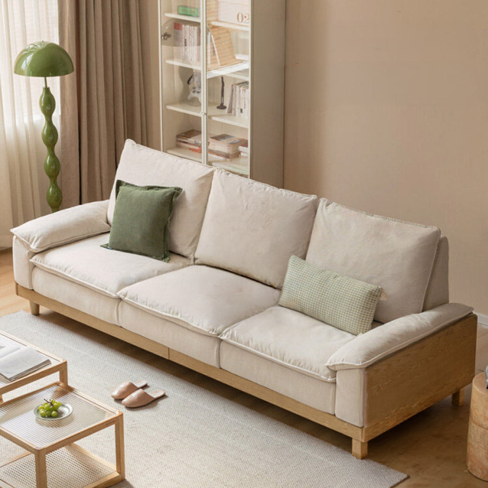 Milena Natural Solid Ash Sofa