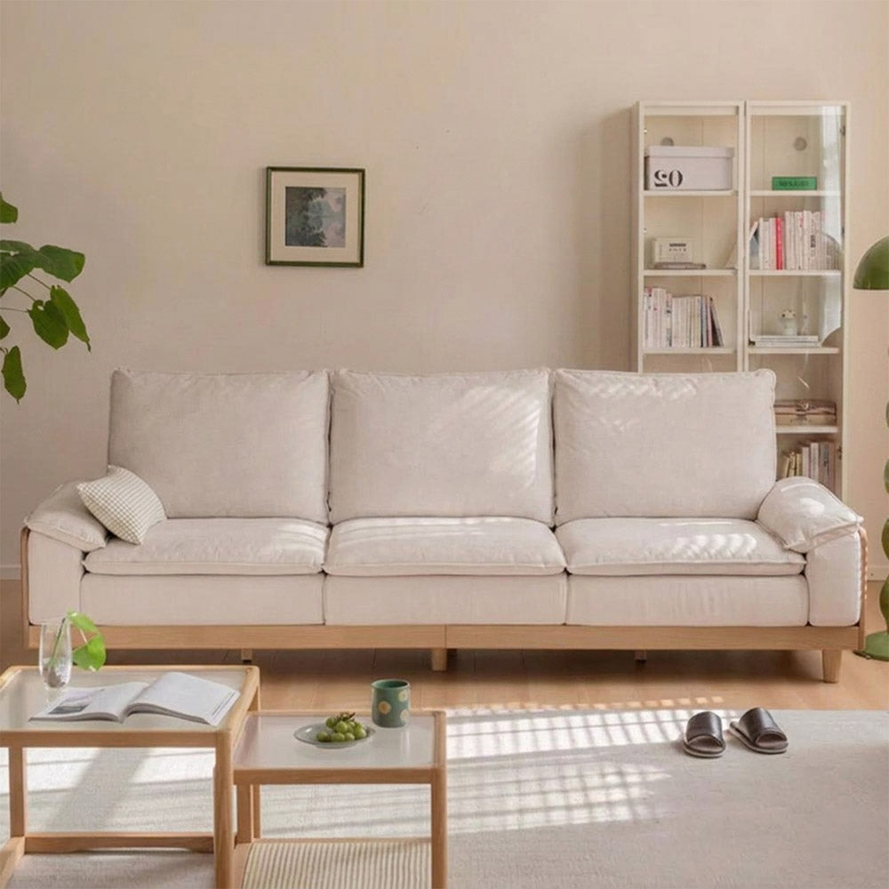 Milena Natural Solid Ash Sofa