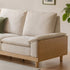 Milena Natural Solid Ash Sofa