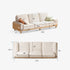 Milena Natural Solid Oak Sofa