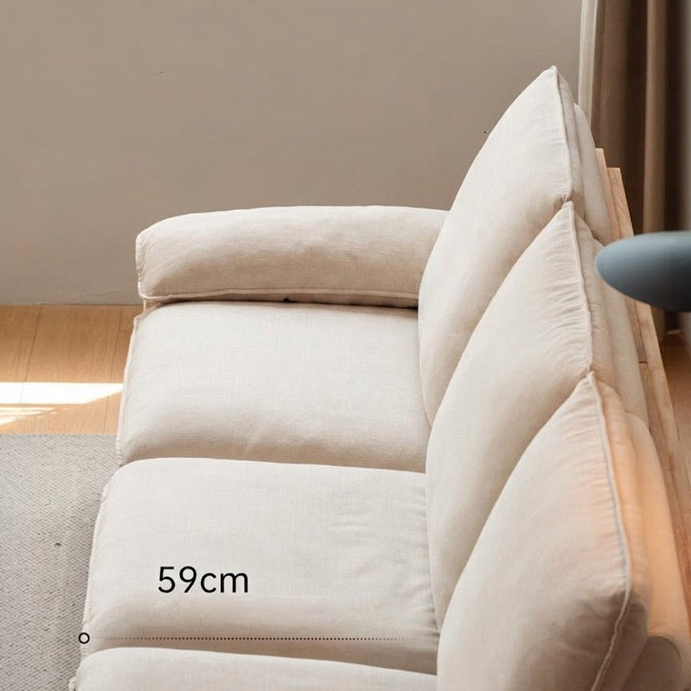 Milena Natural Solid Oak Sofa