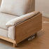 Milena Natural Solid Oak Sofa