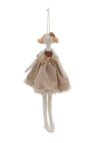 Millie Hanging Doll Latte Velvet FGA542LATTE