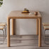 Ming Natural Solid Ash Large Dining Table