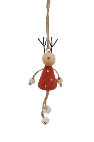 Mini Hanging Reindeer FXH983 - Oak Furniture Store