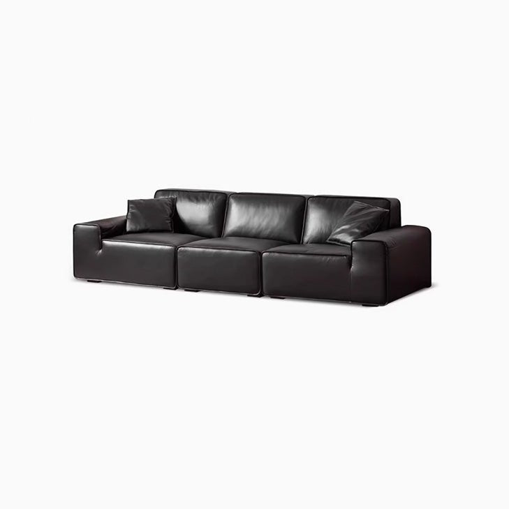 Mionden Genuine Leather Sofa - Oak Furniture Store
