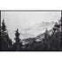 Misty Mountain Canvas Black Frame 120X80CM KCM24220