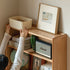 Monte natural solid oak desk with hutch featuring pegboard, shelves, and compact design