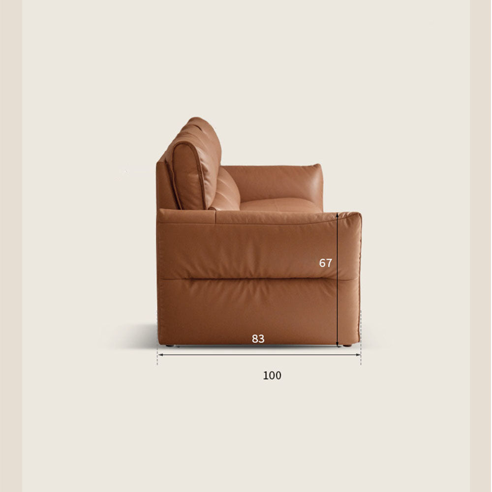 Muros Genuine Leather Electric Recliner Sofa