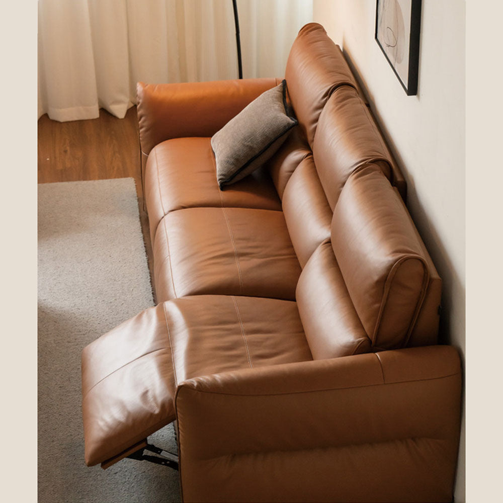 Muros Genuine Leather Electric Recliner Sofa