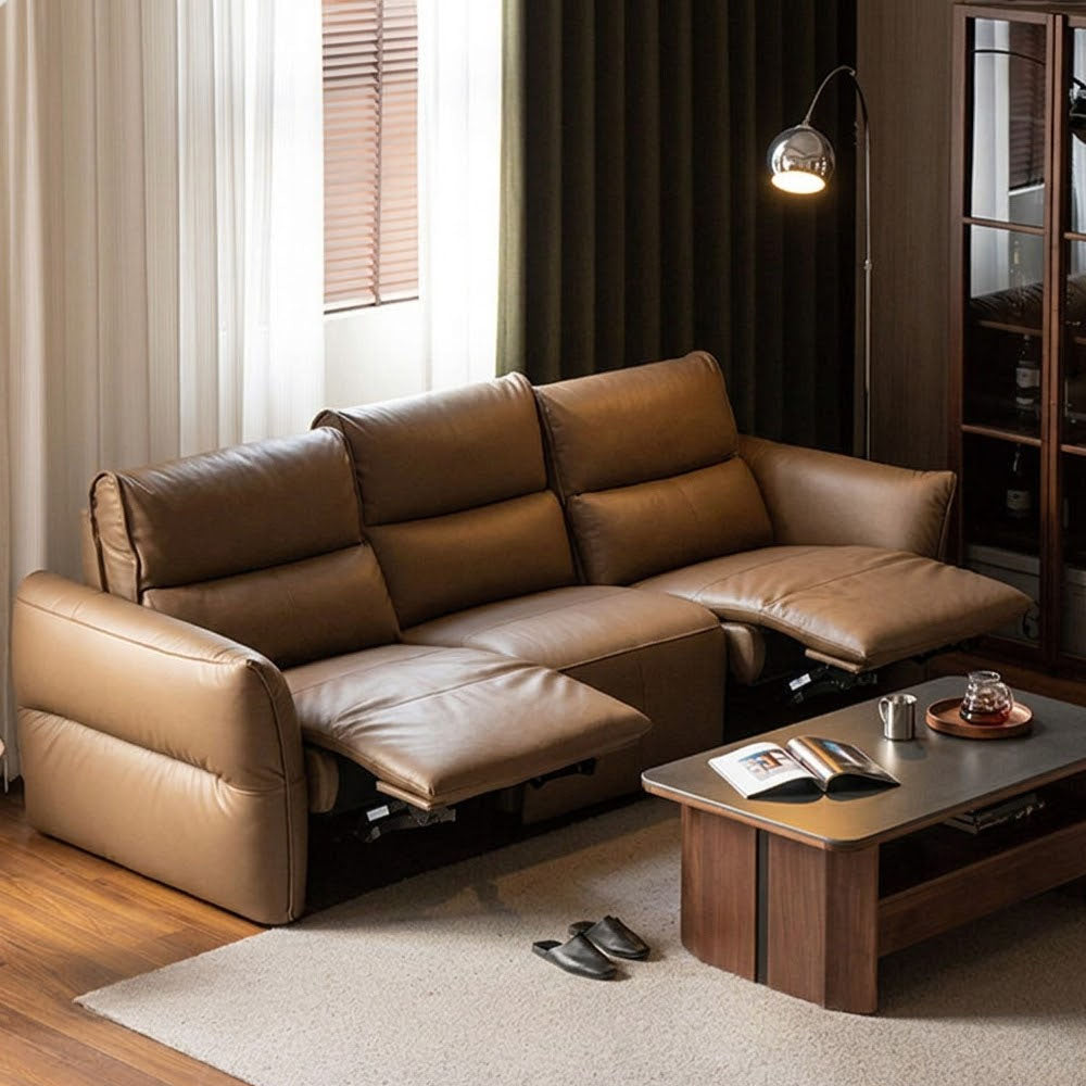 Muros Genuine Leather Electric Recliner Sofa