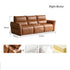 Muros Genuine Leather Electric Recliner Sofa