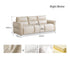Muros Genuine Leather Electric Recliner Sofa