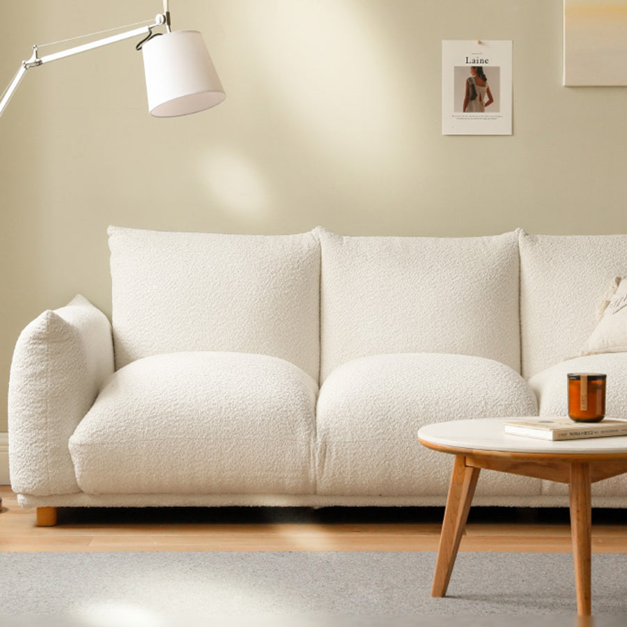 Mutsu Tranquil Touch Faux Shearling Sofa