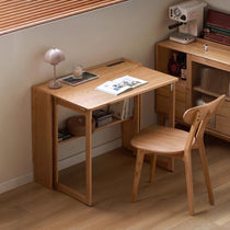 Naples Natural Solid Oak Extending Dining Table Office Desk – Oak ...