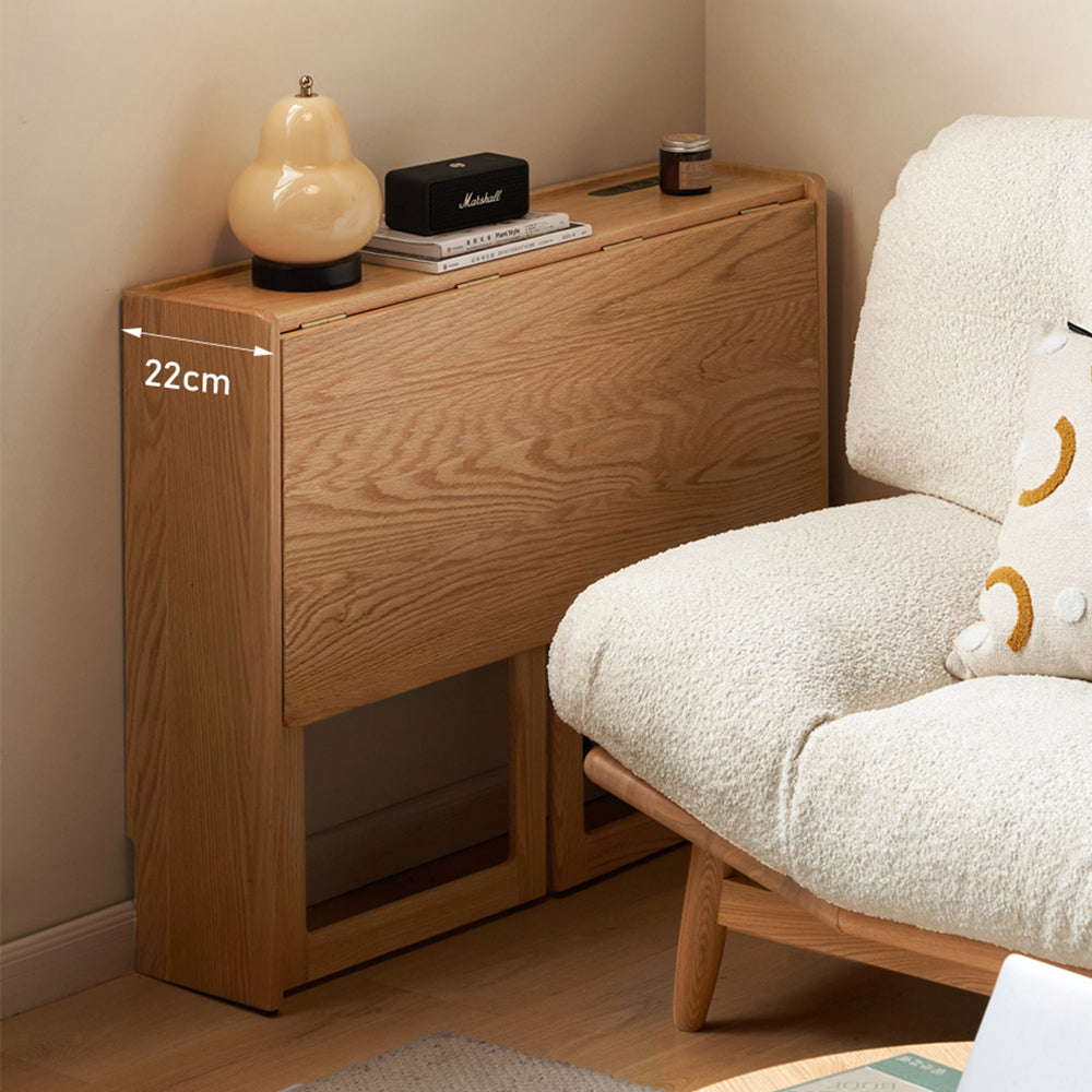 Naples Natural Solid Oak Extending Dining Table Office Desk