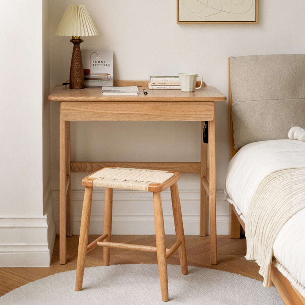 Narbonne Natural Solid Oak Office Desk