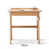 Narbonne Natural Solid Oak Office Desk