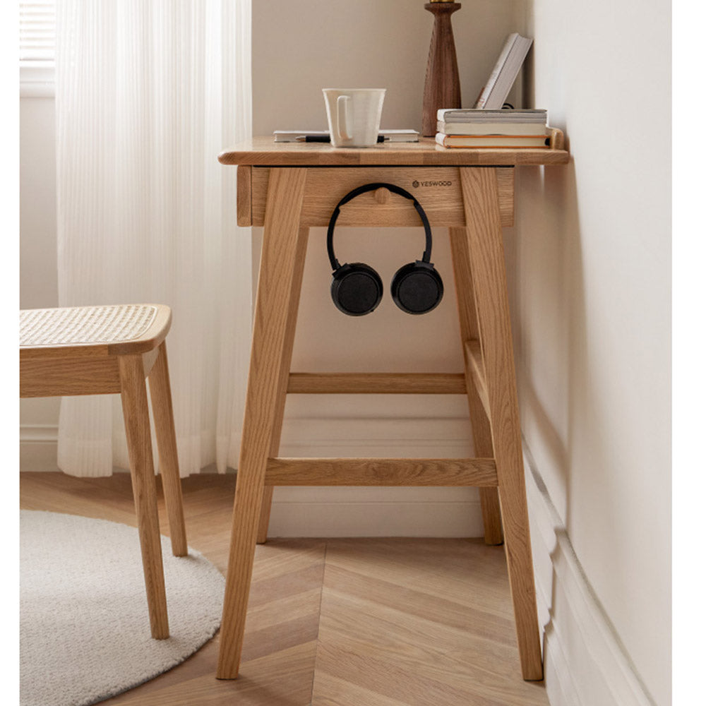 Narbonne Natural Solid Oak Office Desk