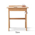 Narbonne Natural Solid Oak Office Desk