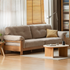 Neuffen Natural Solid Ash Chenille Sofa