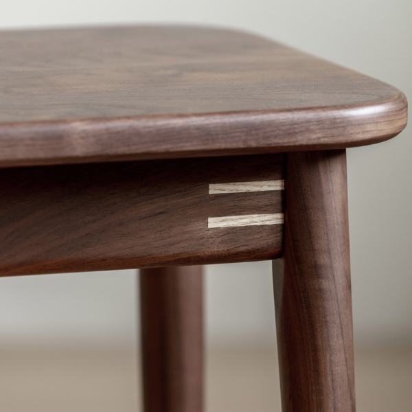 Newry Natural Solid Walnut Dining Bench