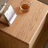 Norden Natural Solid Wood Bedside Table - Oak Furniture Store