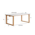 Ancona Natural Solid Oak Dining Table with Ceramic Top