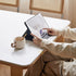 Ancona Natural Solid Oak Dining Table with Ceramic Top