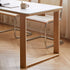 Ancona Natural Solid Oak Dining Table with Ceramic Top