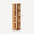 Nerola Natural Solid Beech Rotating Bookshelf