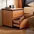 Broby Natural Solid Cherry Floor Standing Bedside Table