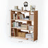 Orvieto Natural Solid Oak Extending Turning Bookcase
