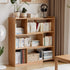Orvieto Natural Solid Oak Extending Turning Bookcase